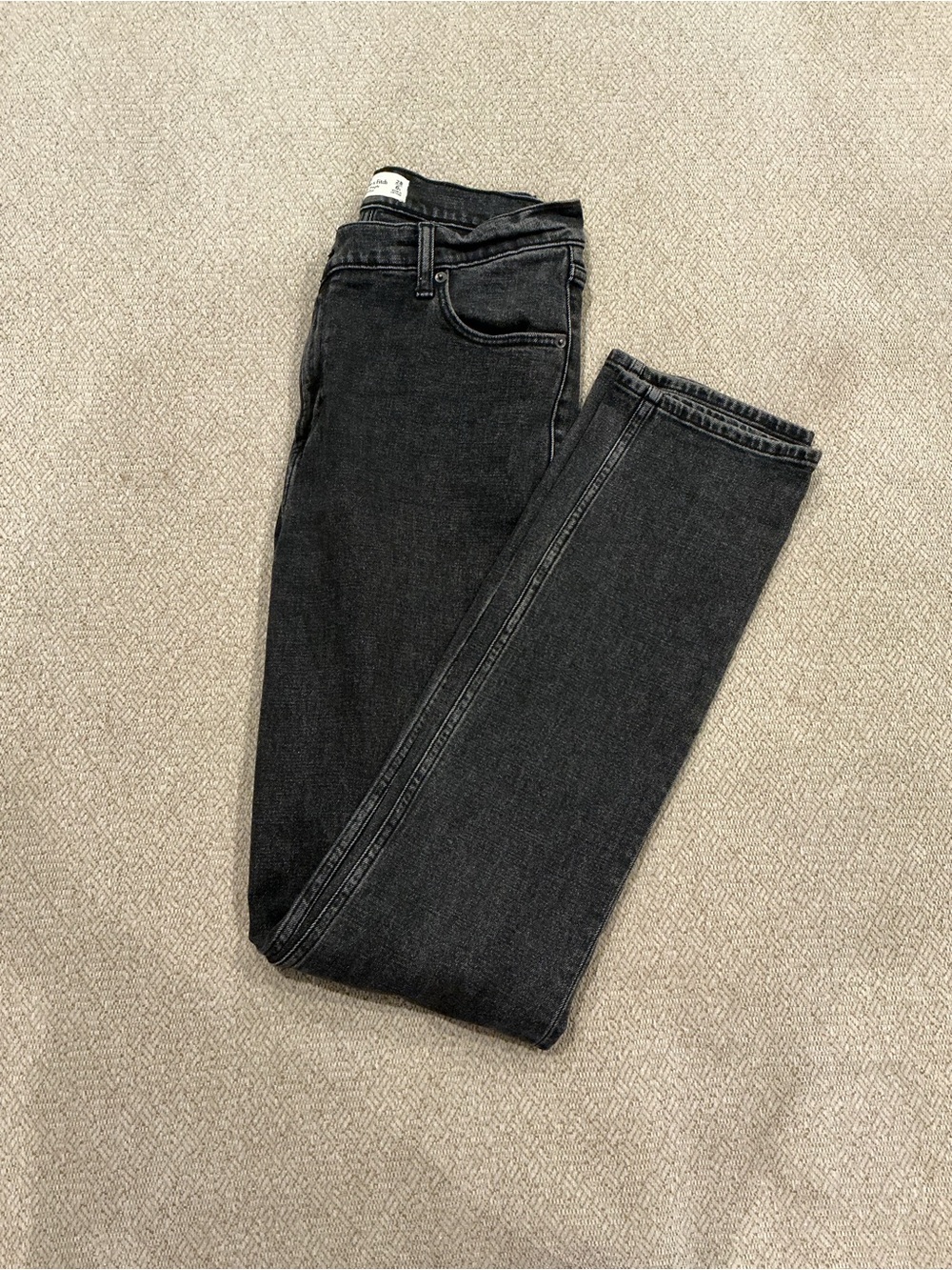 Abercrombie Ultra High Rise Slim Straight Jeans